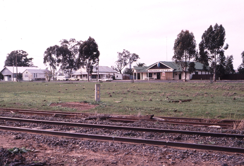 119978: Rennie Looking East towards 181 Mile Post and Rennie Hotel