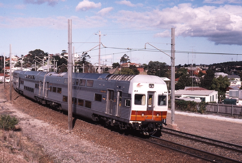 120030: Cardiff up side km 154.5 Down Double Deck Interurban