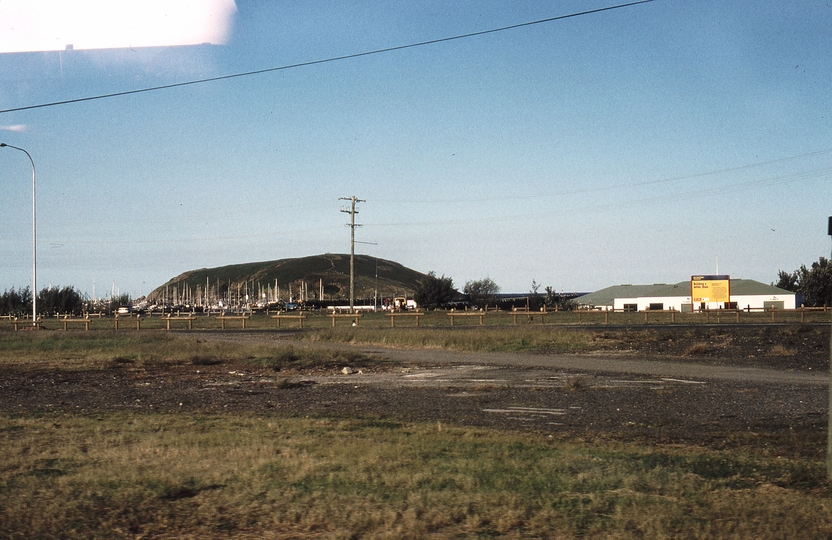 120054: Coffs Harbour Looking East from window of Down Murwillumbah XPT at Platform