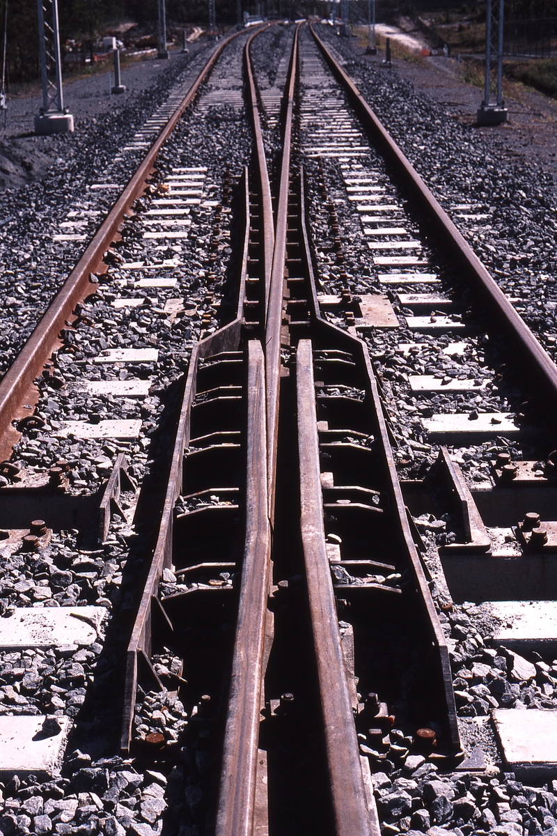 120078: Gold Coast Railway Coomera South End #25 Crossing Looking North