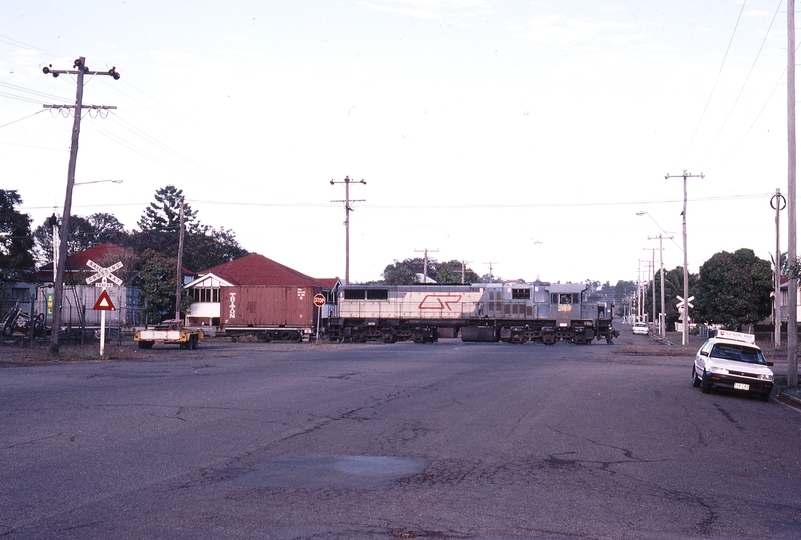 120161: Rockhampton Denison Street at Cambridge Street Down Freight 2191