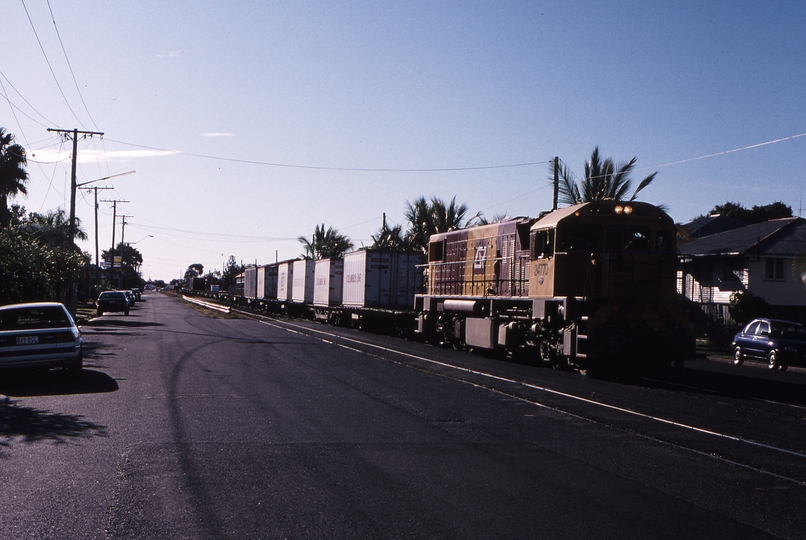 120193: Rockhampton Denison Street at Fitzroy Street Up Freight 2477