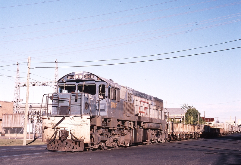 120198: Rockhampton Denison Street at Derby Street Down Freight 2148