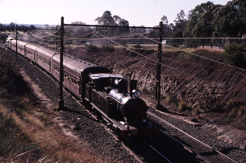 120254: Weeroona Road at Centenary Drive Northbound Delec Open Day Special 3801 leading 3112 trailing