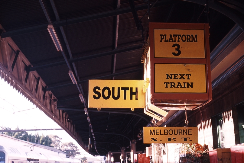 120353: Strathfield Day XPT to Melbourne Destination Sign