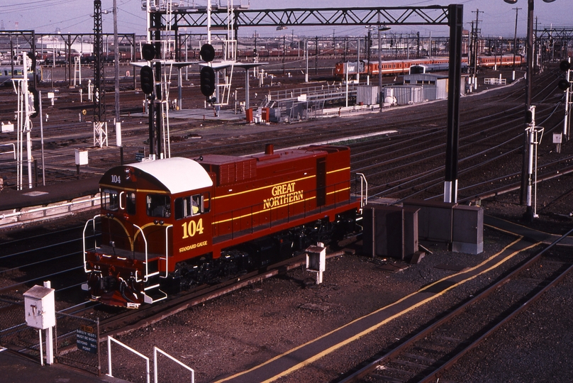 120421: Spencer Street Shunter J 104