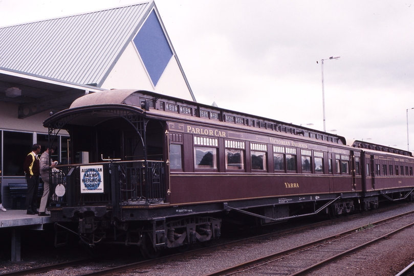 120482: Traralgon Yarra Car at rear ARHS Special