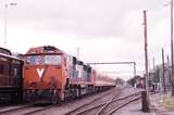 120484: Traralgon N 451 on consist of 8438 5:20pm Up Passenger