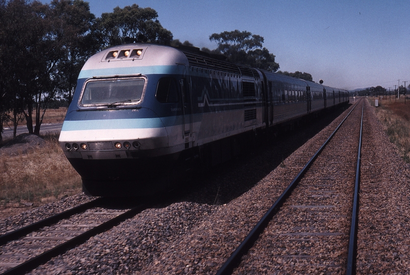 120591: km 241 North-East Line Down Daylight XPT XP 2013 City of Tamworth leading