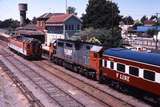 120613: Wangaratta 8394 Up AREA Special DRC 43 and 8311 Down Albury Passenger N 465