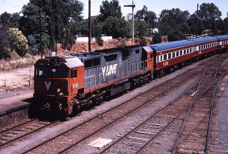 120614: Wangaratta 8311 Down Albury Passenger N 465