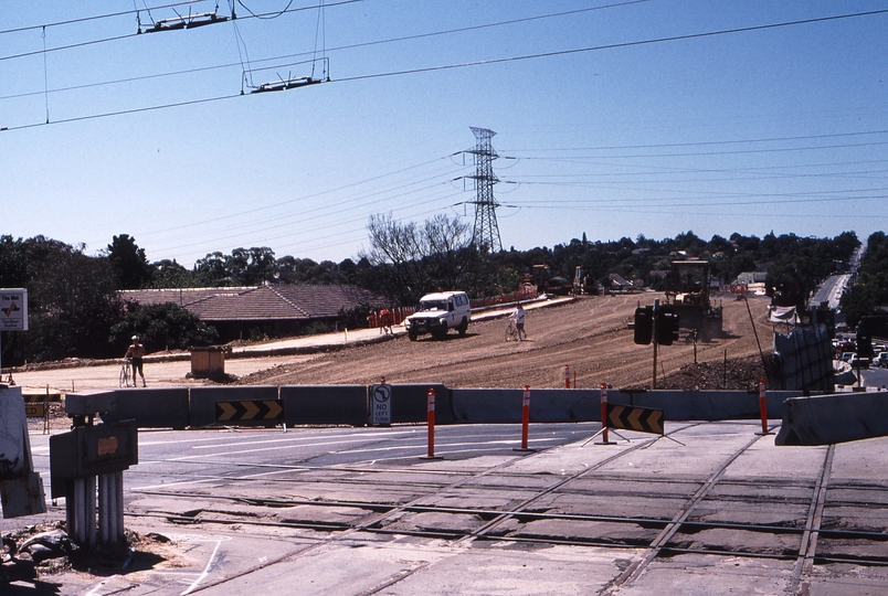 120828: Gardiner Bridge over SEMARL under Construction Looking towards Camberwell