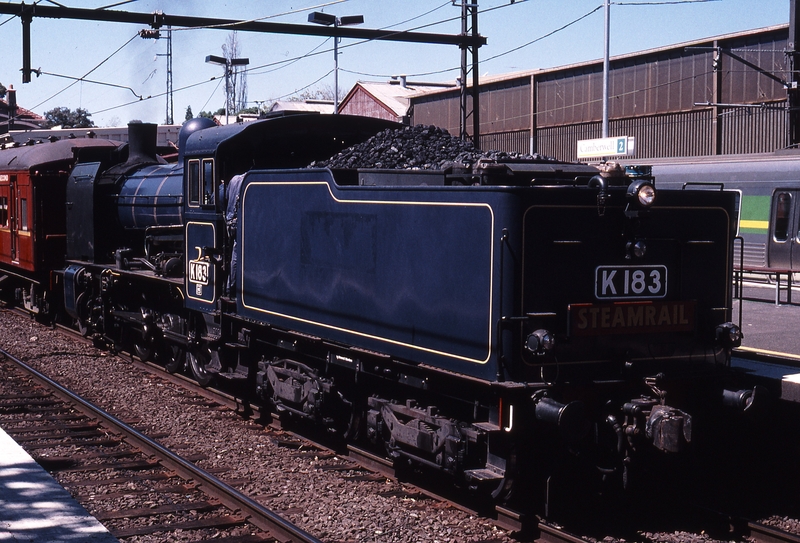 120850: Camberwell Up Steamrail Special K 183