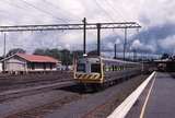 120865: Warragul stabled 6-car Comeng Train 362 M nearest