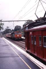 120873: Garfield 8413 Down Traralgon Passenger N 454 and 7544 Up Elecrail Special 327 M leading