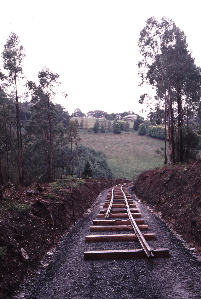 120912: Bridge 8 Curved Trestle East Side Looking towards Gembrook