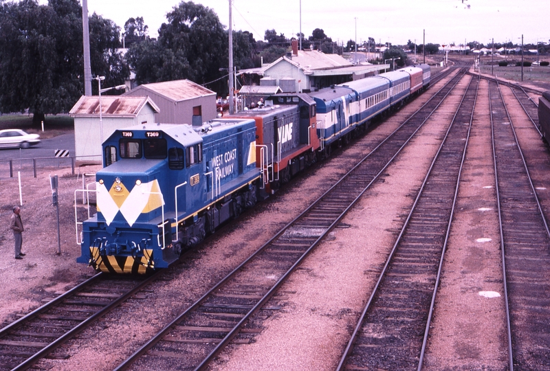 121035: Ouyen 8191 Down Special Passenger T 369 T 363