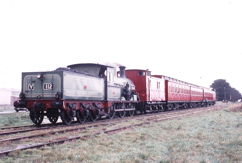 121078: Ballarat Cattle Sidings 8192 Up ARE Special Y 112