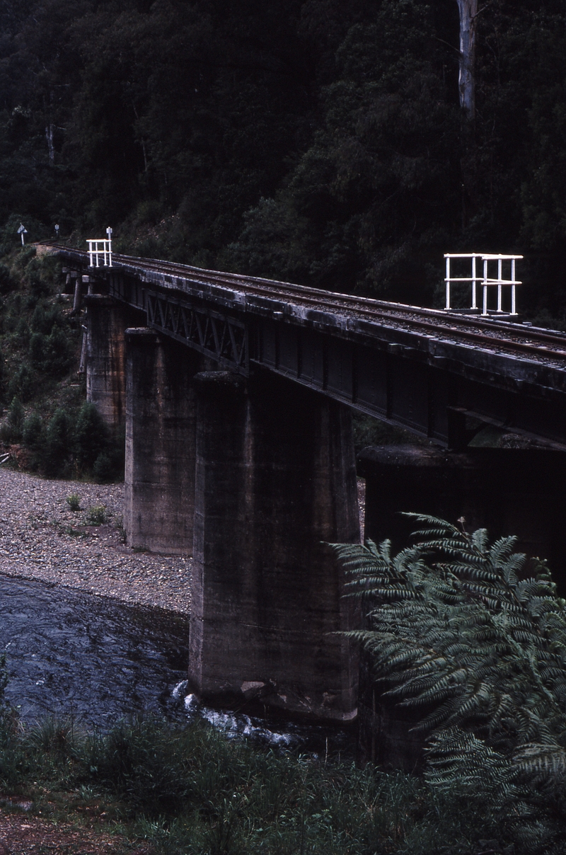 121208: Thomson River Bridge Looking North from South End