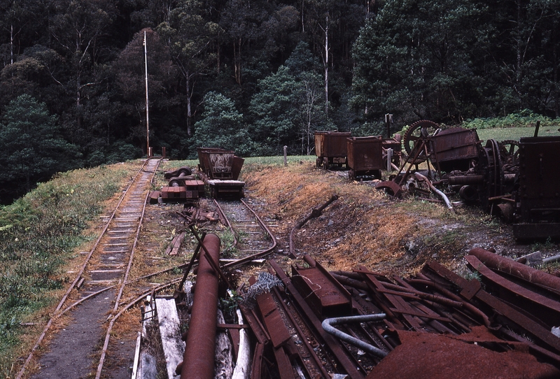 121222: 2 0 gauge tracks at Long Tunnel Extended Mine