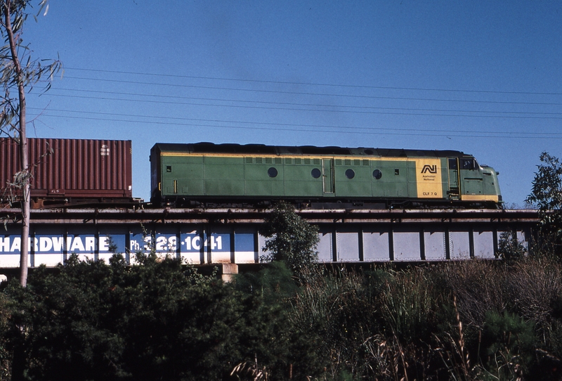 121226: Dynon Road Bridge 9753 Down TNT Train CLF 7