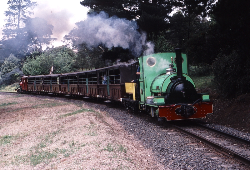 121274: Clematis up side L396 Up Gasworks Reunion Special Peckett 1711 Carbon leading 861 John Benn trailing