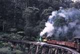 121279: Monbulk Creek Trestle L396 Up Gasworks Reunion Mixed Peckett 1711 Carbon leading