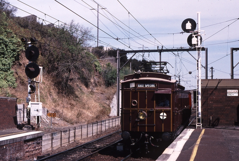 121316: North Melbourne 7631 Down Kielys Kitty Social Club Special from Northern Loop Underground to Flemington Racecourse 107 M 327 M