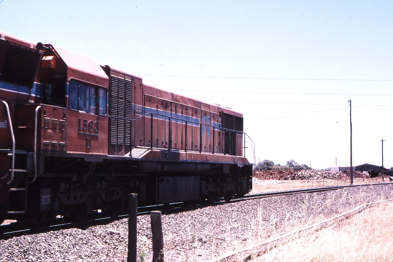 121445: Picton Inner Harbour Junction Down Alumina Train D 1563