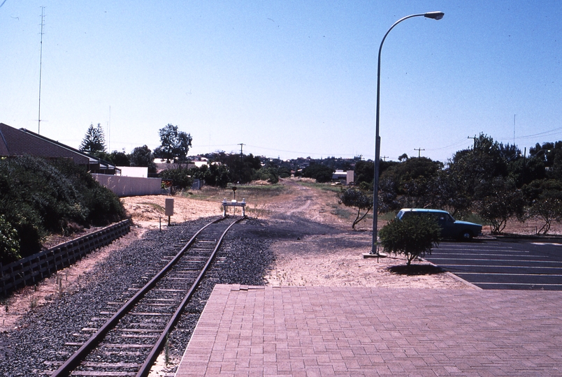 121455: Bunbury Wollaston Looking towards original station