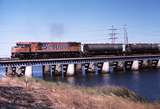 121459: Bunbury Inner Harbour Preston Rivet Bridge Down Alumina Train DB 1591