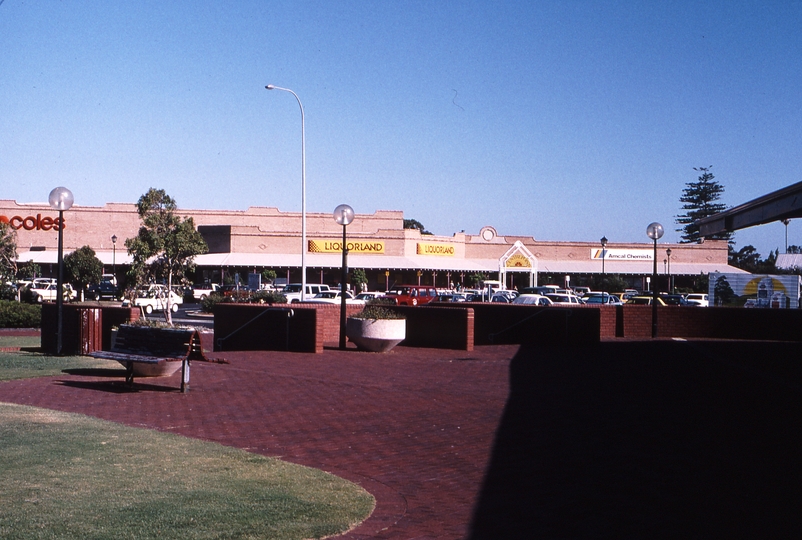 121478: Bunbury Tourist Information Centre Former Station Looking East Track Side