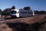 121579: Woodbridge South Swan Street Level Crossing Up Empty Cars WCA 905