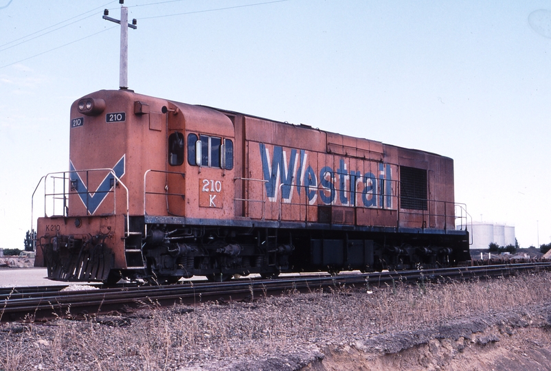 121620: Forrestfield Yard K 210