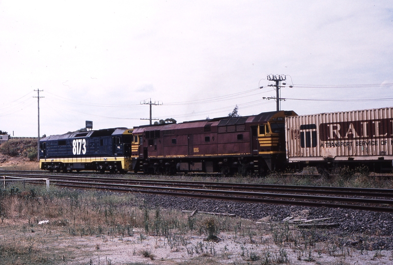 121862: Craigieburn 9605 Down NR Freight 8173 8016