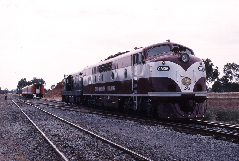 121876: Tocumwal 8394 Up ARE Special GM 36 T 320