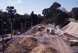 121968: Camberwell Stabling Sidings Construction Looking towards Box Hill from Footbridge