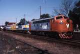 121999: Benalla 8392 Up Spirit of Progress Golden Jubilee Special S 313 S 302 also GM 36 in background