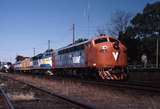 122000: Benalla 8392 Up Spirit of Progress Golden Jubilee Special S 313 S 302 also GM 36 in background