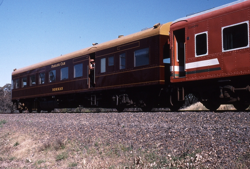 122005: km 149 North East Line Norman Car at rear of 8392 Up Special Passenger Spirit of Progress Golden Jubilee