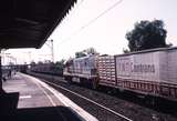 122079: Middle Footscray Down Hitachi Suburban Up VLine Passenger N 4xx 9611 Sydney Superfreighter NR 1 and 9724 Up Freight from Adelaide