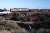 122105: Little River Bridge 9724 Up Steel Train NR 81