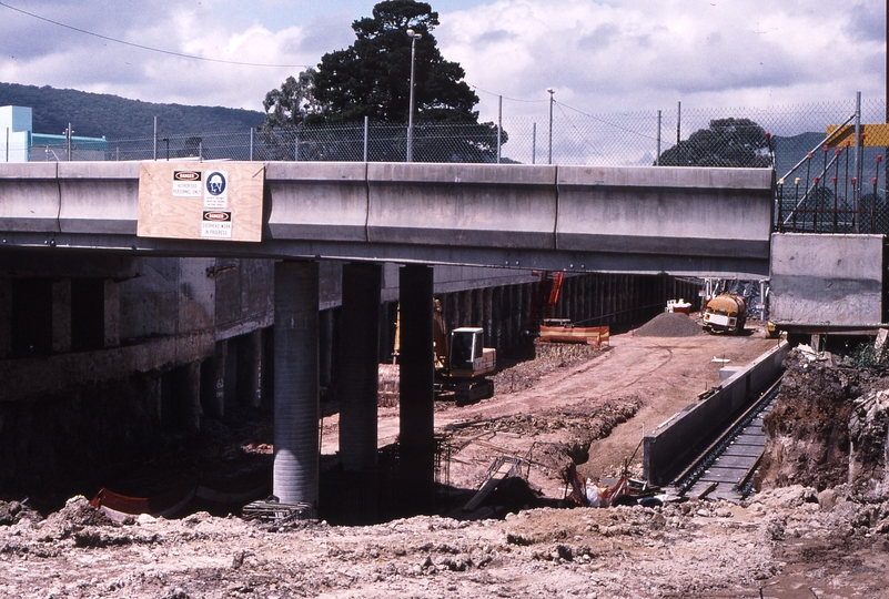 122135: Boronia Looking East to Chandler Road Bridge and Station Site