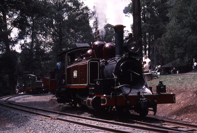 122137: Lakeside Light Engine on Siding 14A and Stabled Train on new main line 7A