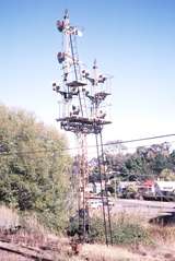 122237: Castlemaine Post 10 near North end of platforms