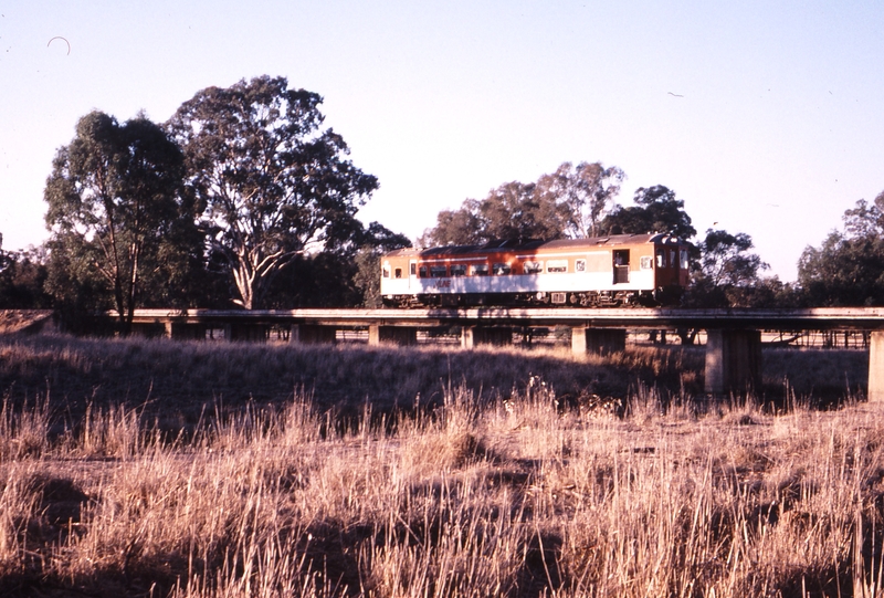 122273: km 204 1 Yarrawonga Line Stockyard Creek Channel Bridge 8392 Up RTA Special 43 DEC