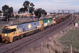 122332: Tullamarine Loop 9623 Down Steel Train NR 5 NR 53