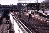 122366: Flinders Street looking East from Princes Bridge Federation Square works in progress