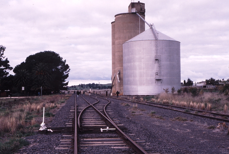 122445: Dookie Station looking towards Katamatite