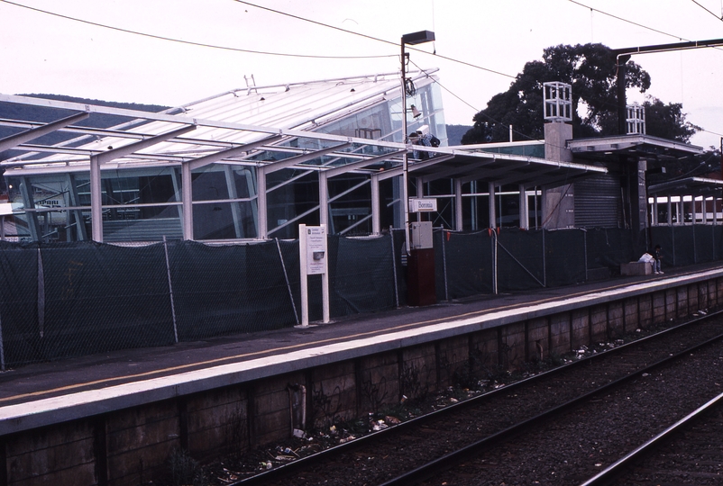 122481: Boronia Entrance to new station from old Down Platform